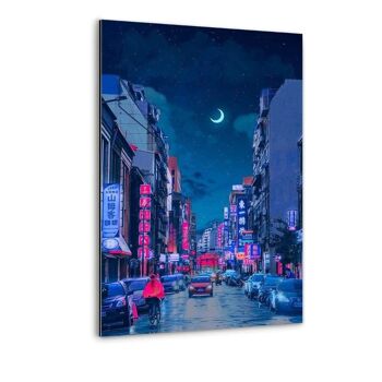 Neon Worlds 7 - Toile avec espace d'ombre 16