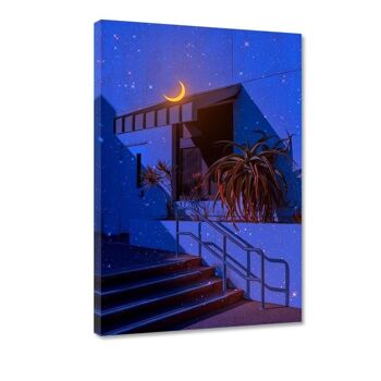 Moonlight 2 - image sur toile avec espace d'ombre 14