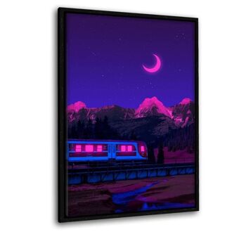 Neon Worlds 3 - Toile avec espace d'ombre 19