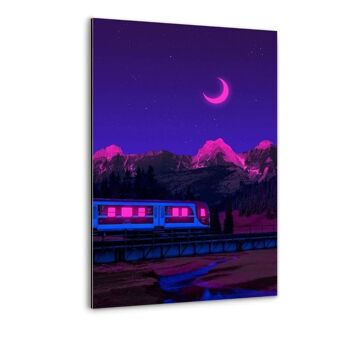 Neon Worlds 3 - Toile avec espace d'ombre 14