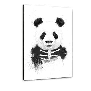 Panda Zombie - Toile avec espace d'ombre 5