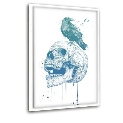 The Skull - Canvas with shadow gap