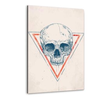 Skull In A Triangle #3 - Toile avec espace d'ombre 26