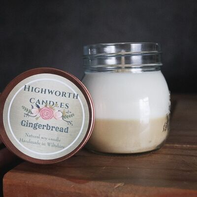 Gingerbread Highworth Candle