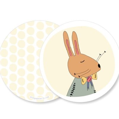 rabbit | coasters