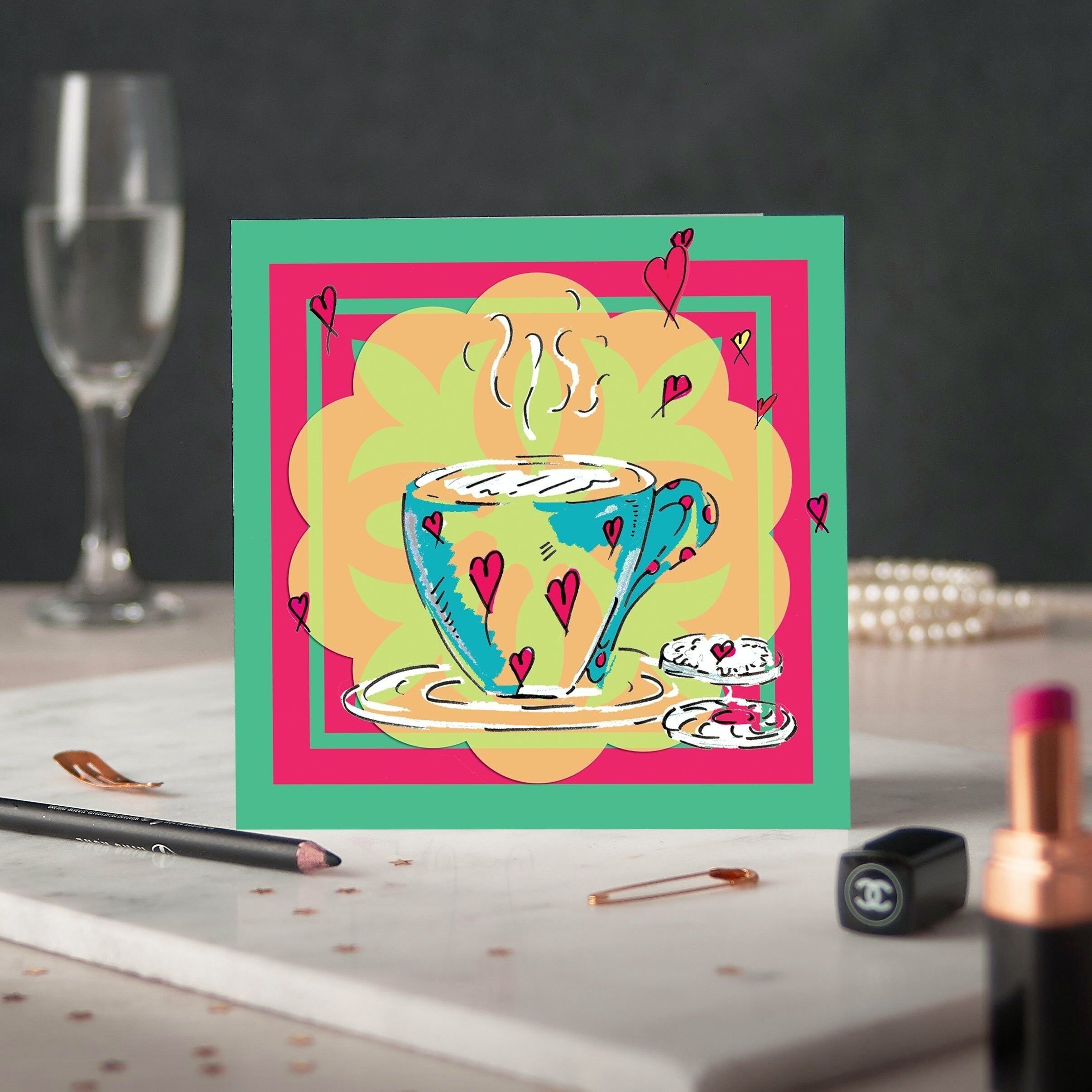 Capuchino Tarjetas de felicitación