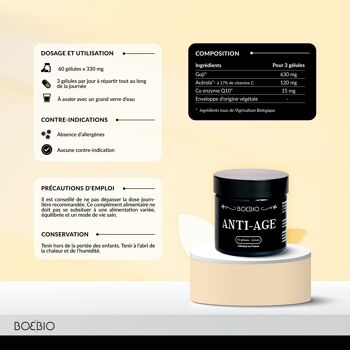 Anti-age - Boebio - Gamme Spa - 60 gélules 2