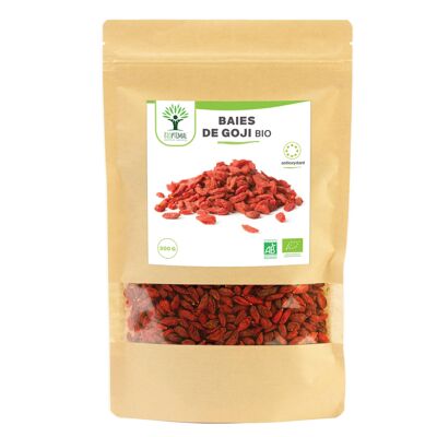 Bayas de goji orgánicas - vitamina C - Energía antioxidante - 300 g