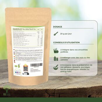 Graines de Chia Bio - Superaliment - Protéines Fibres Calcium Phosphore - 100% Graines de Chia Crue - Qualité Premium - Conditionné en France - Vegan 5