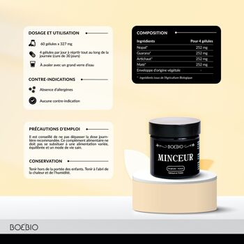 Minceur Bio - Boebio - Gamme Spa - 60 gélules 4