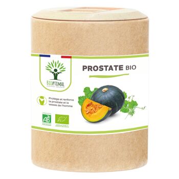 Prostate Bio - Complément alimentaire - Courge Armoise Boldo - Protection & Confort Urinaire Homme - Fabriqué en France - Certifié Ecocert - Vegan - gélules 2