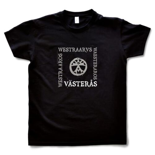 Black T-shirt Man – Historical västerås design