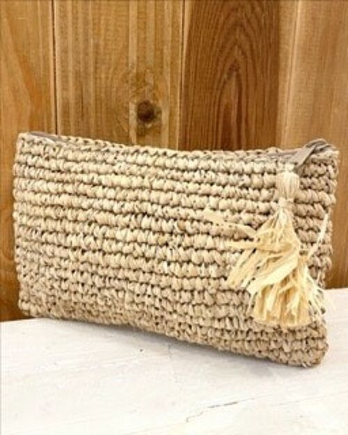 Pochette en raphia M