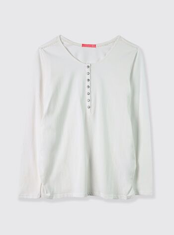 Chemise d'allaitement à boutons 6