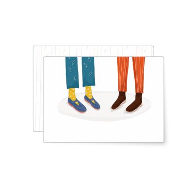 Legs | Postkarte