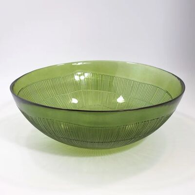 Recycled Glass Zenda Bowl - 30cm