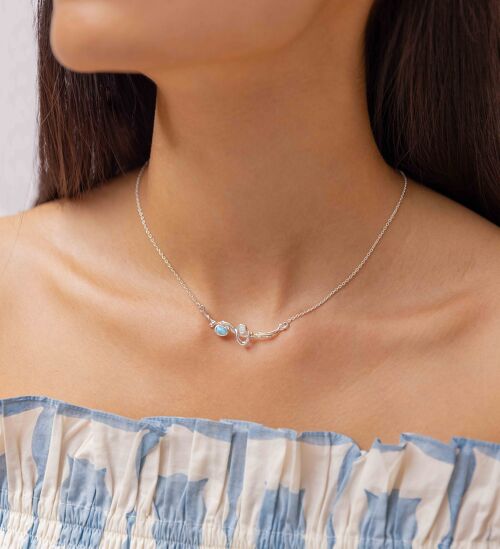 Flowing Opalite Necklace