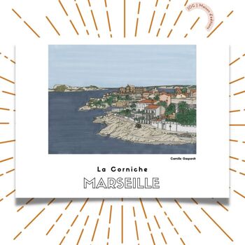Affiche - La Corniche - Camille Gaspardt 2