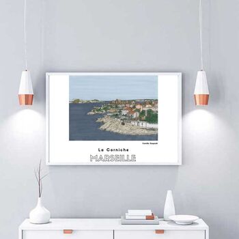 Affiche - La Corniche - Camille Gaspardt 3