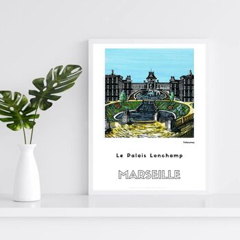 Affiche - Le Palais Longchamp - FafaComey 2