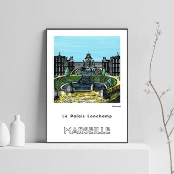 Affiche - Le Palais Longchamp - FafaComey 3