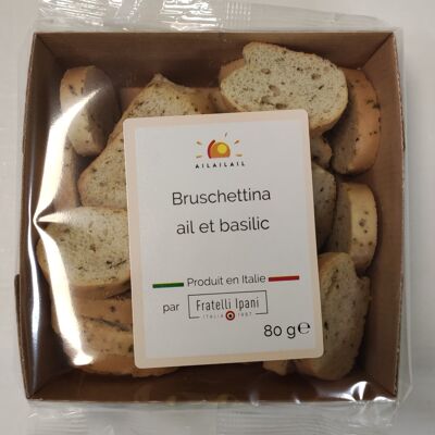 Bruschettina ail & basilic