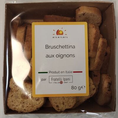 bruschettas de cebolla