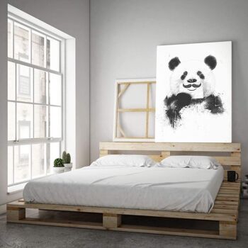 Funny Panda - image sur toile avec espace d'ombre 2