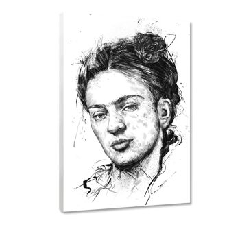 Frida - tableau sur toile avec espace d'ombre 14