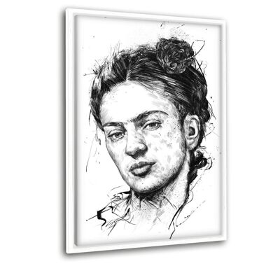 Frida - tableau sur toile avec espace d'ombre
