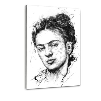 Frida - tableau sur toile avec espace d'ombre 15