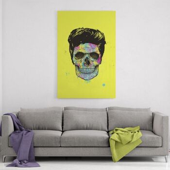Color Your Death - image sur toile avec espace d'ombre 3