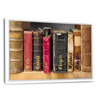 BOOKSHELF OF SUCCESS - Toile avec joint creux