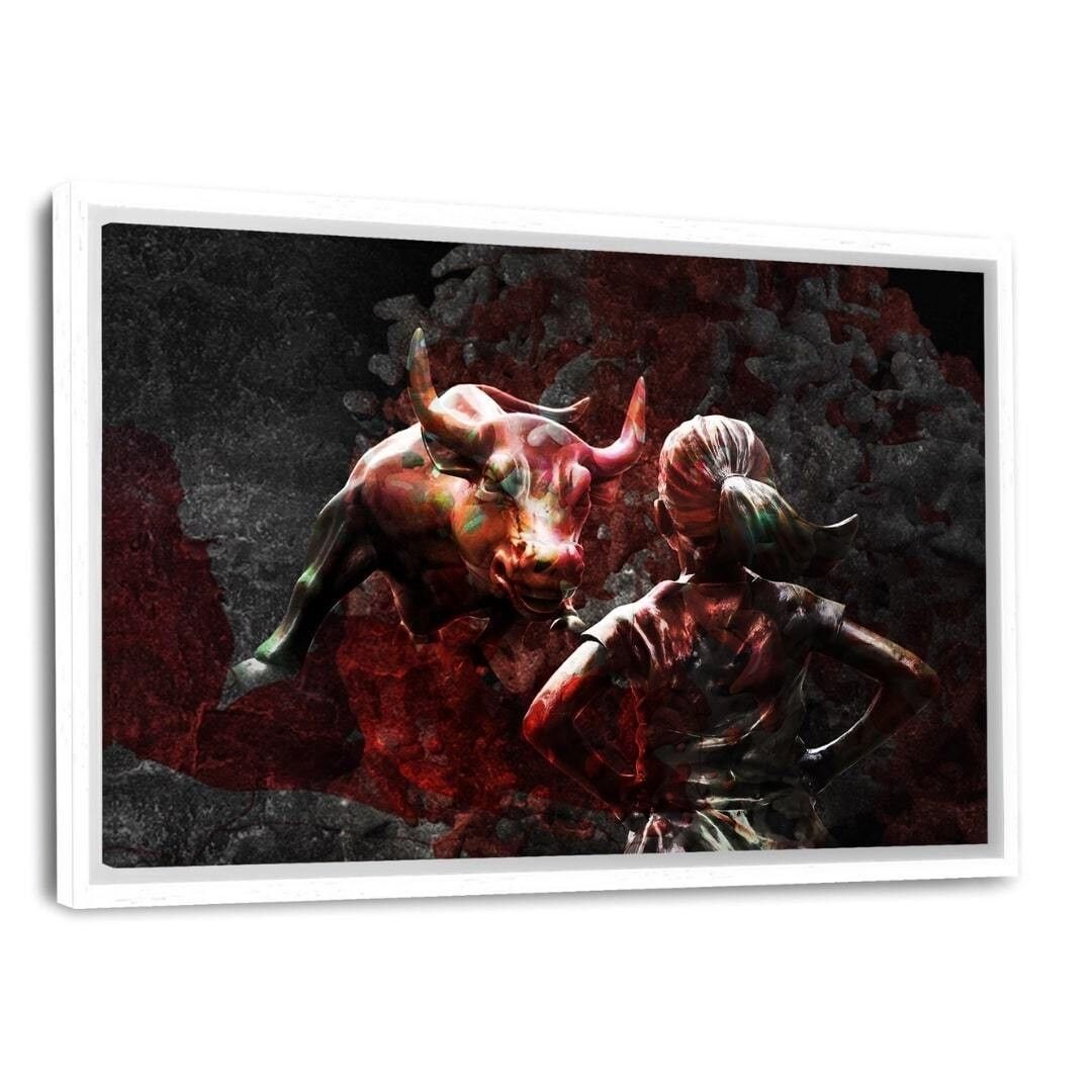 ¡Muestra VALENTÍA! - Lienzo con espacio de sombra.