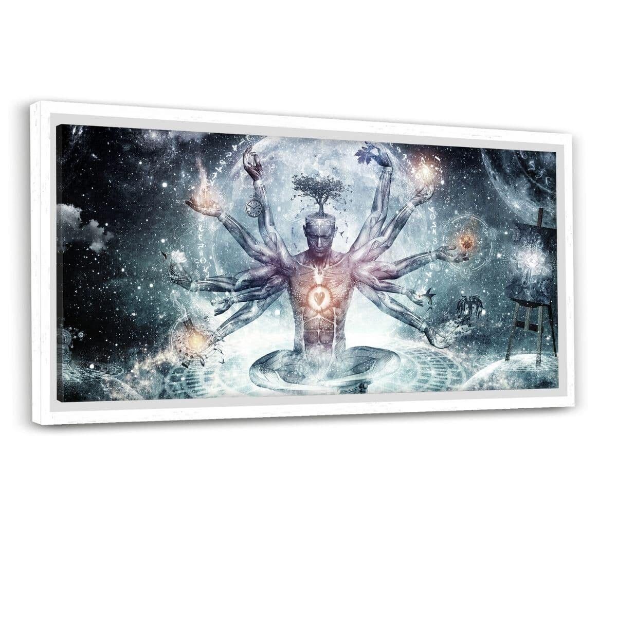 The Neverending Dreamer - Leinwandbild mit Schattenfuge