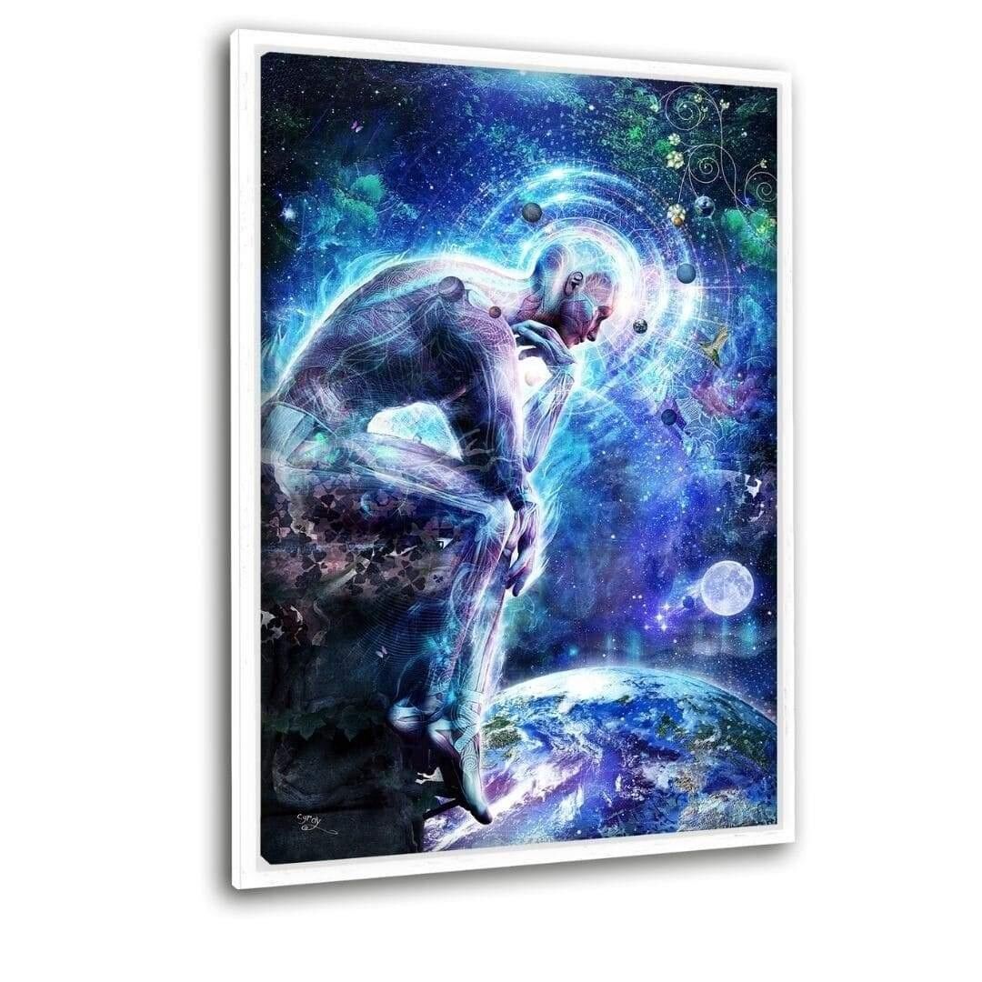 The Mystery Of Ourselves - Leinwandbild mit Schattenfuge