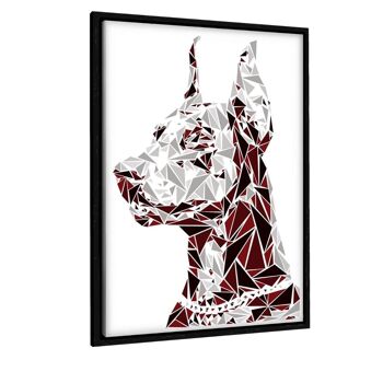 Le Doberman - Toile avec joint creux 20