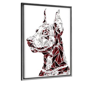 Le Doberman - Toile avec joint creux 10