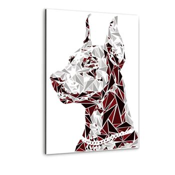 Le Doberman - Toile avec joint creux 15