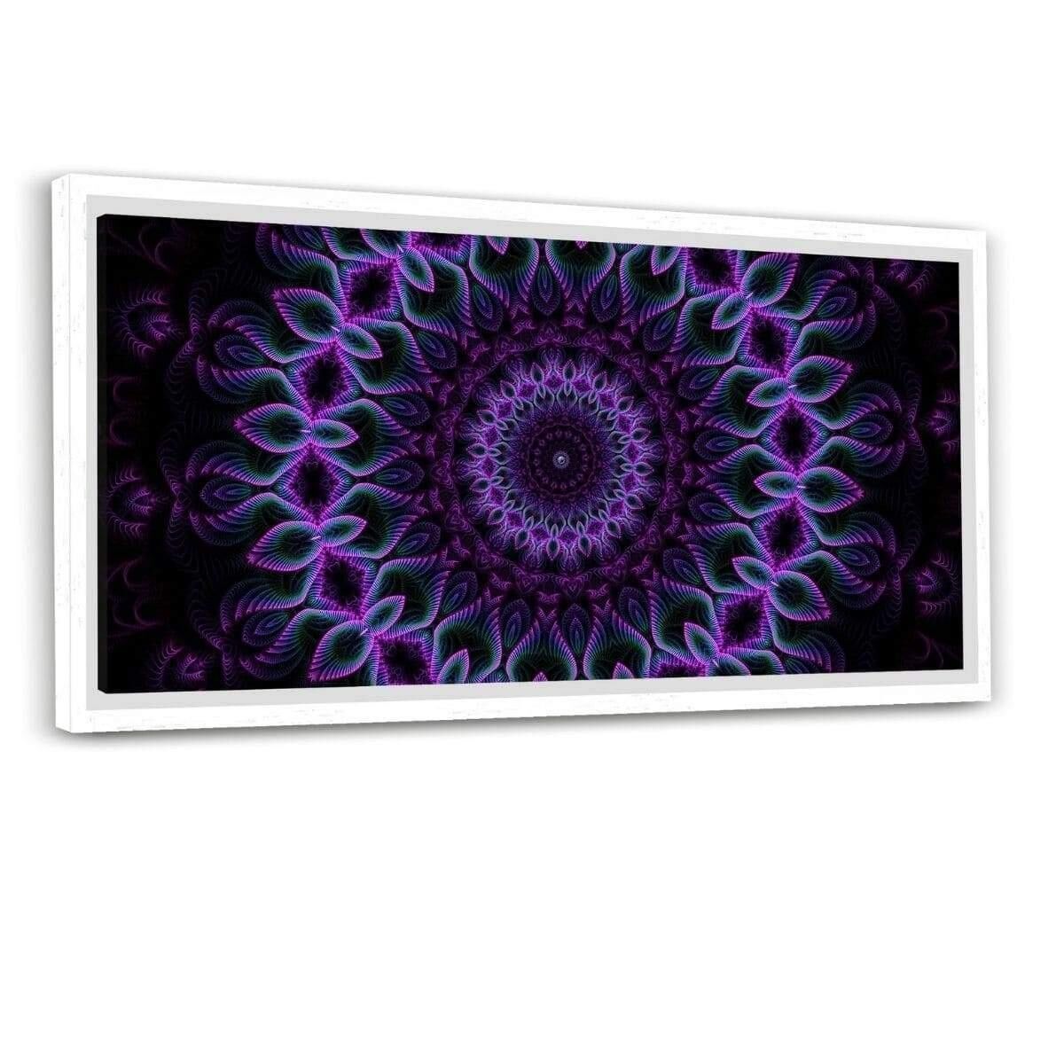 Silence In An Infinite Moment - Leinwandbild mit Schattenfuge