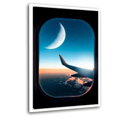 See The Moon - Canvas with shadow gap