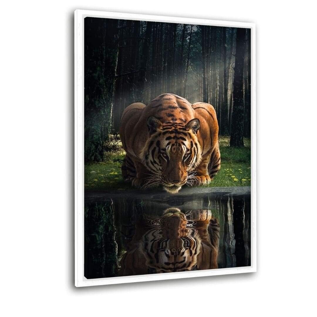 See The King - Leinwandbild mit Schattenfuge