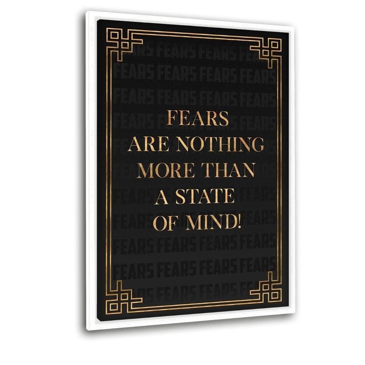 SÓLO UN ESTADO DE MENTE - Lienzo con espacio de sombra