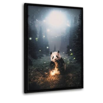 Panda Magique - Toile avec espace d'ombre 12
