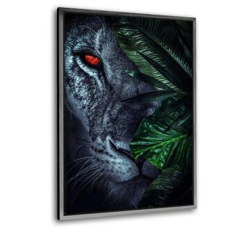 Jungle Lion #2 - Toile avec espace d'ombre 11