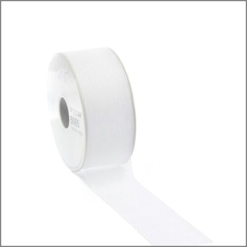 Organza lint - mos groen - 25mm x 50 meter