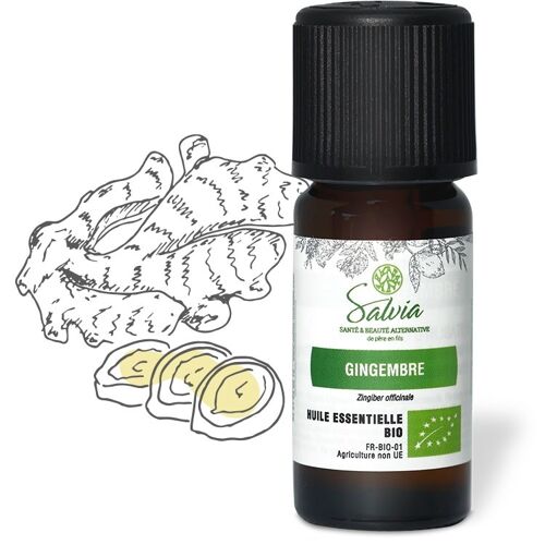 Gingembre - Huile essentielle bio