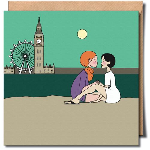 Lgbtq+ London Greeting Card.