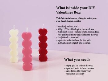 DIY Box Coeur Bougie 2