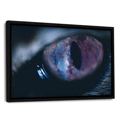 Galaxy Eye #2 - Canvas with shadow gap